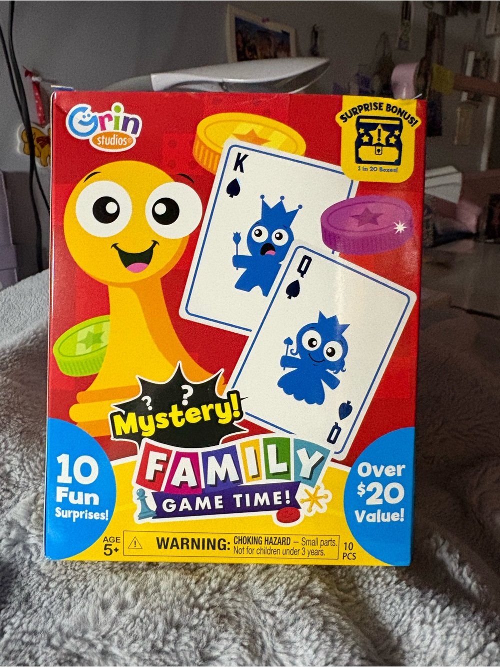 Mystery Family Game Time - Red Box